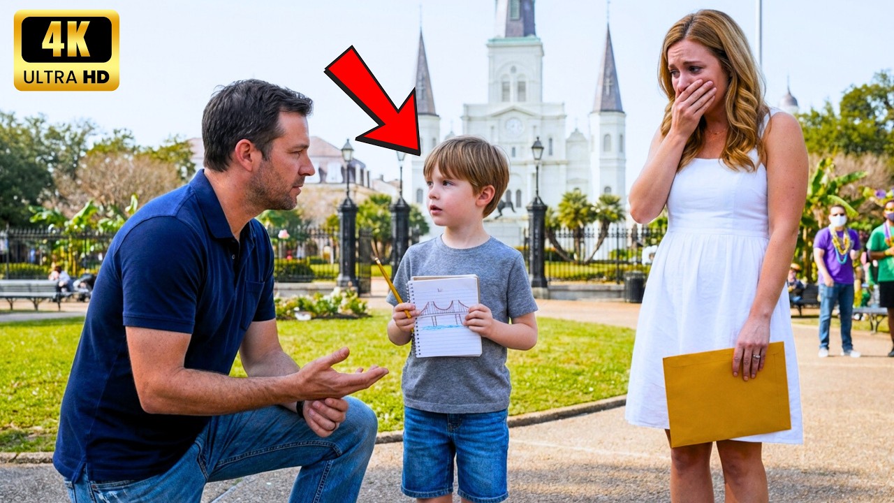 DIVORCED Mom Took Her SILENT Son to JACKSON SQUARE — She Froze When a TAXI DAD Read His Drawing