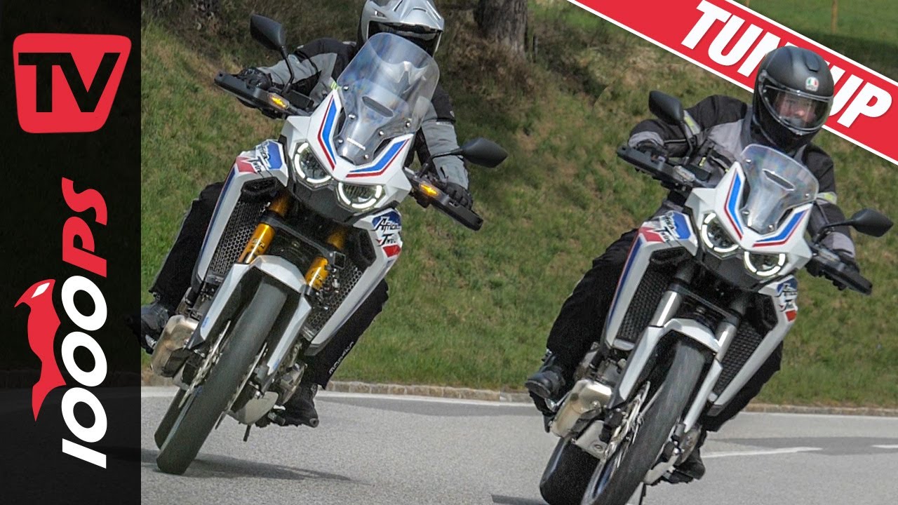 Honda Africa Twin 2021: Fahrwerke im Vergleich Öhlins oder Serie? Was bringt das Schwedengold?