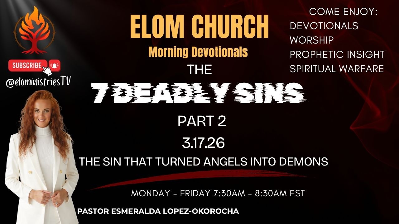 Daily Devotional - The Sin that turned Angels to Demons