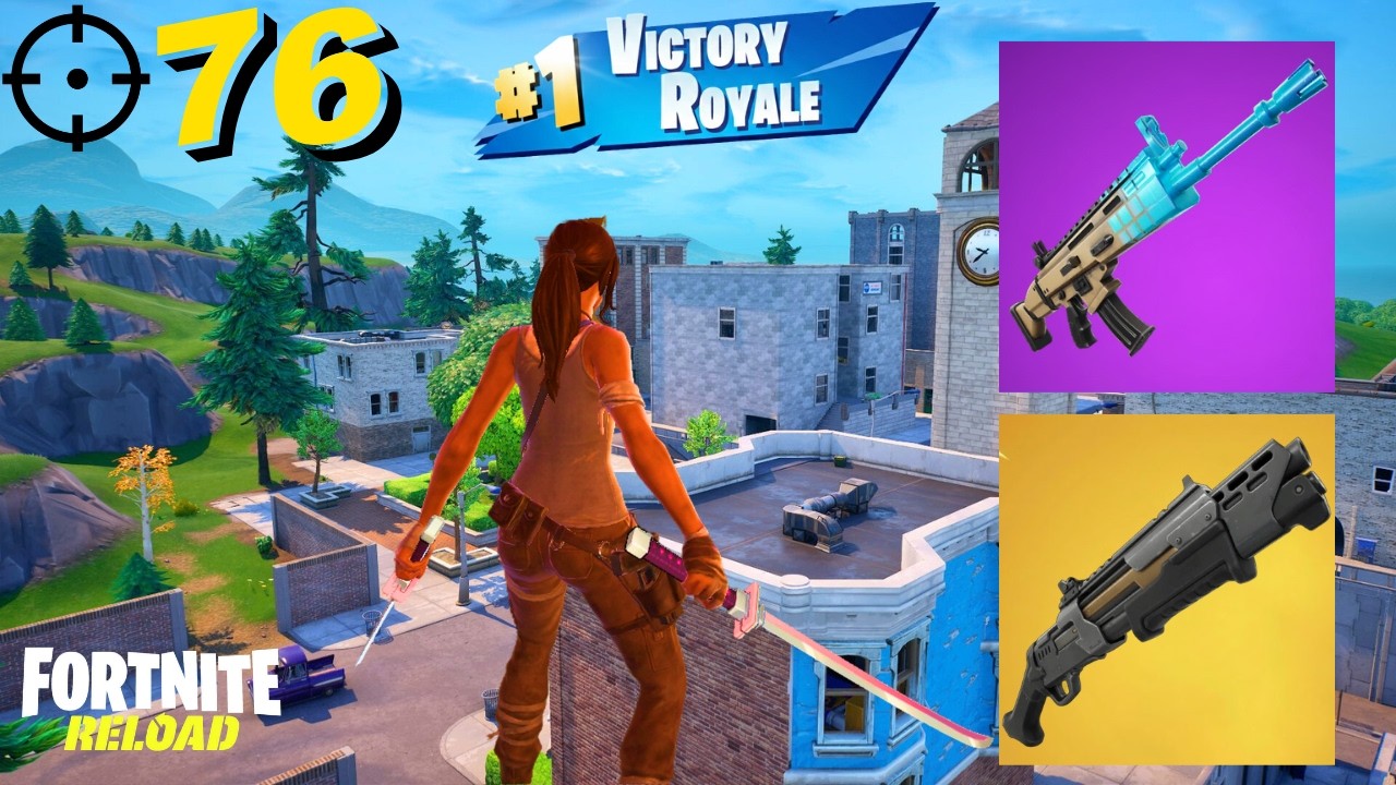 76 Kills RELOAD (Fortnite Chapter 7 PS5 Controller) #fortnite