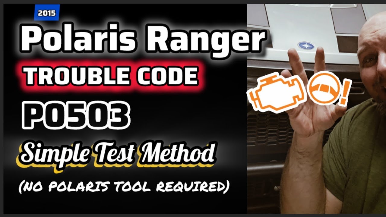Polaris P0503 Diagnosis - How to Test the Speed Sensor With a Multimeter (No Dealer Light Tester)
