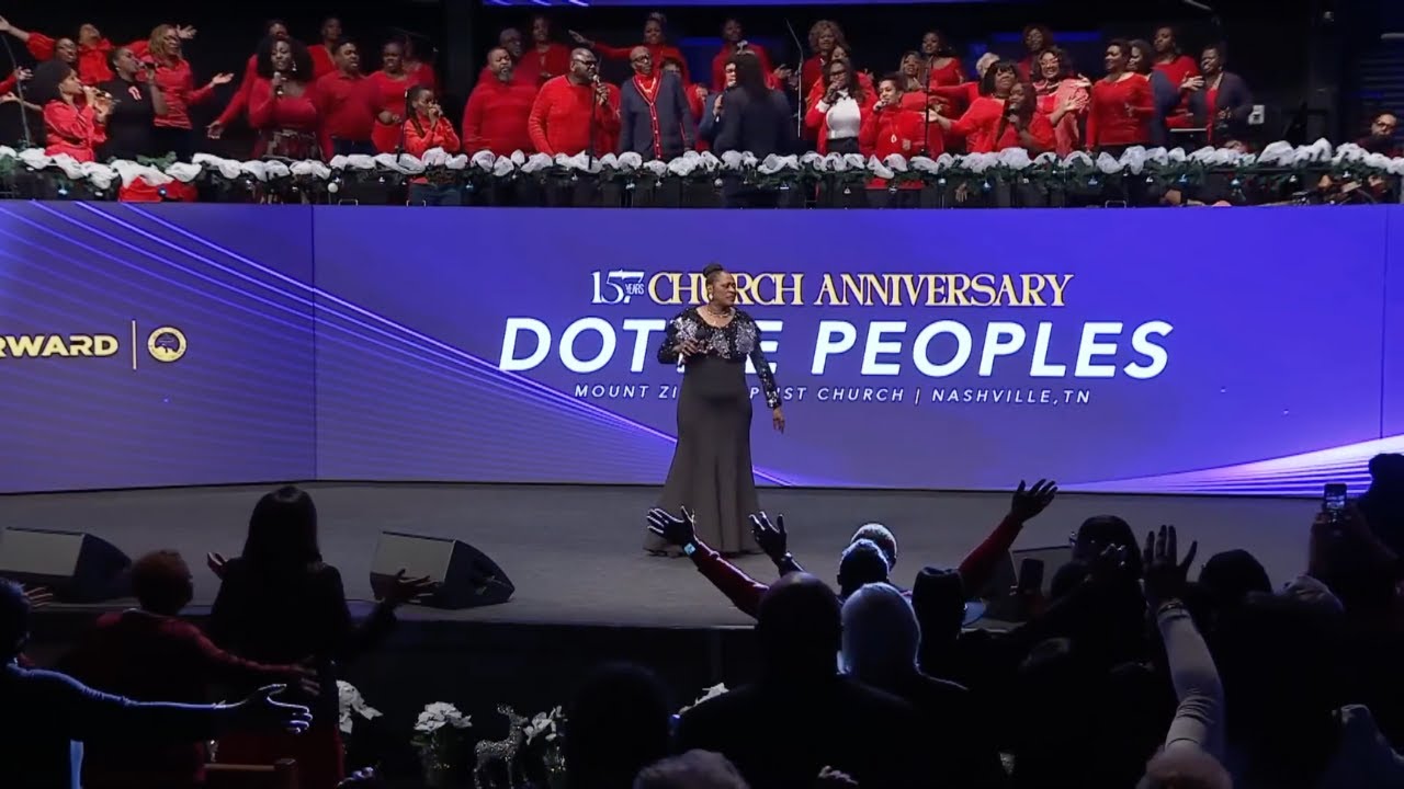 Dottie Peoples Performs Greatest Hits | Mount Zion Nashville's 157th Church Anniversary