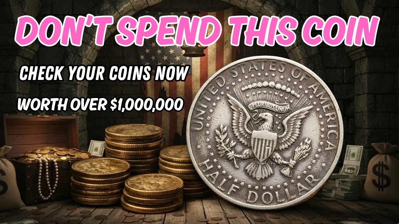 Самая редкая монета достоинством полдоллара с изображением Кеннеди, когда-либо проданная за милли...