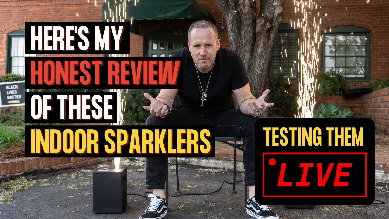 Here's My Honest Review of These Indoor Sparklers