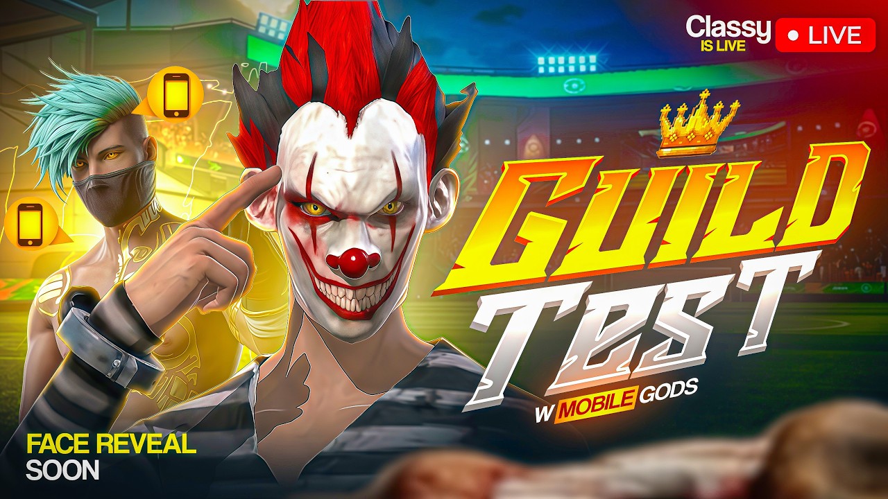 Finding Serious eSports Talents | NXT Guild Test ❓ Classy Live 👽 #freefirelive #freefire