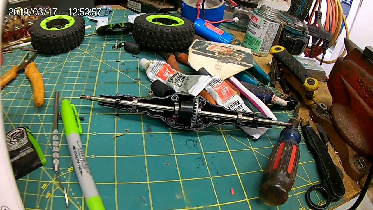 Wltoys 12428 rear differential lock.