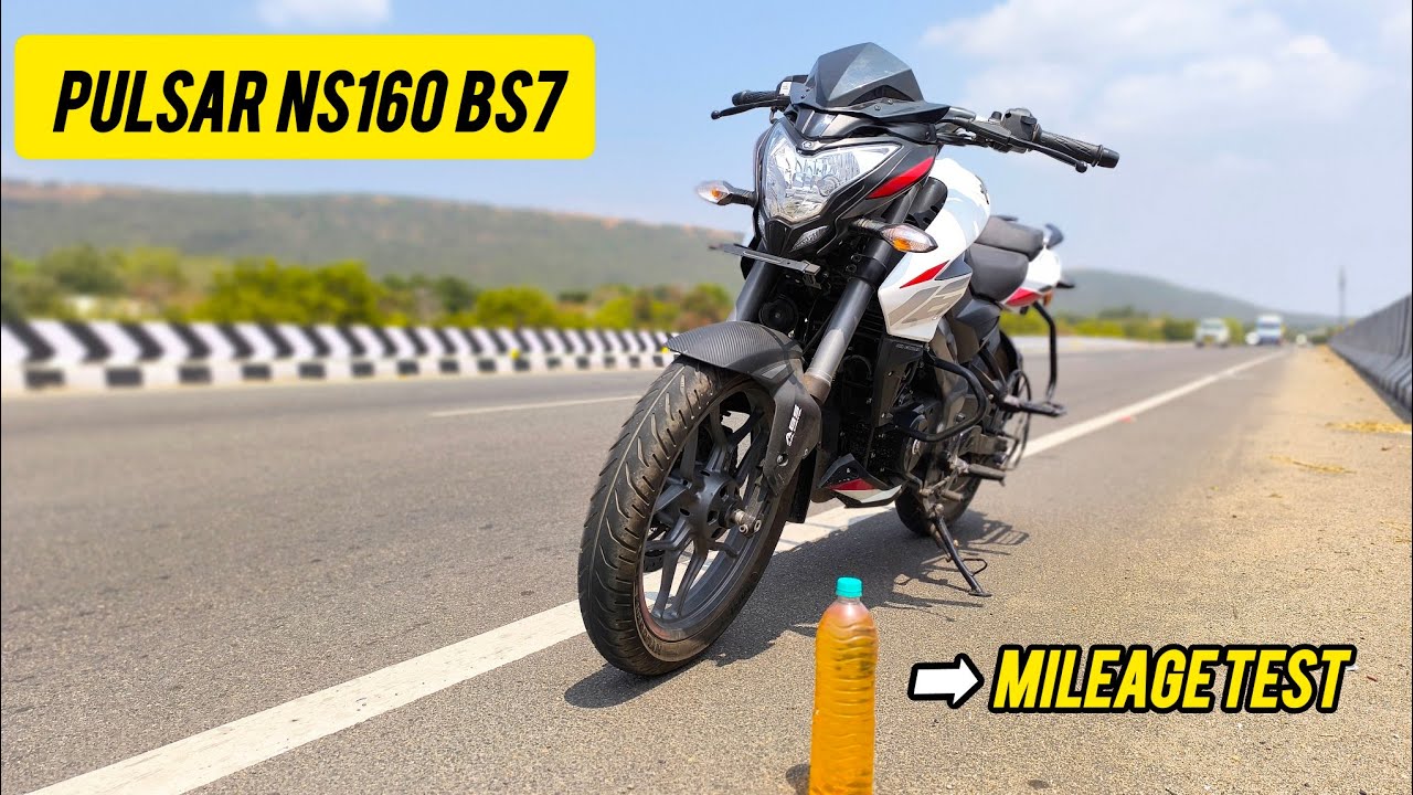 Pulsar NS160 BS7 Mileage Test 2024 Tamil🔥| 56+ Shocking😱