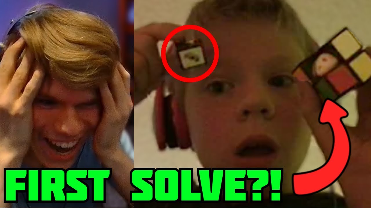 Reacting to my FIRST EVER Recorded Solve! (Gone Wrong)