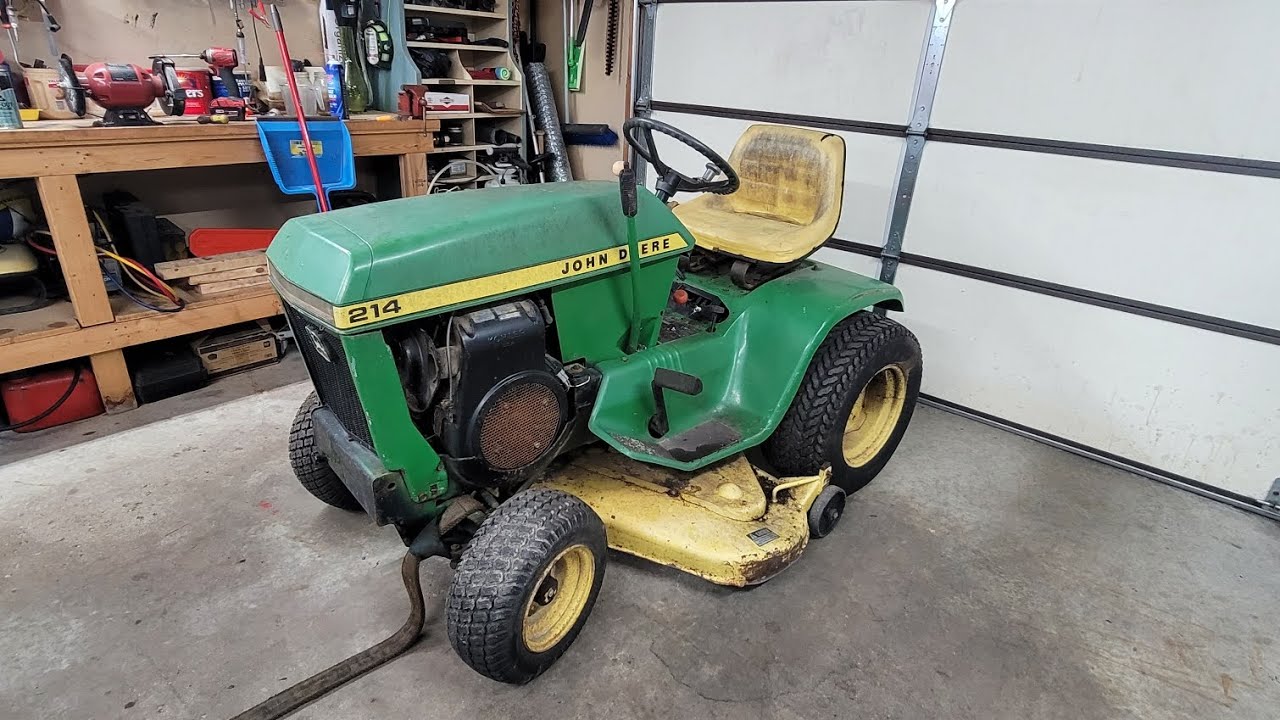 John Deere 214 no spark will it run 😀 part 1