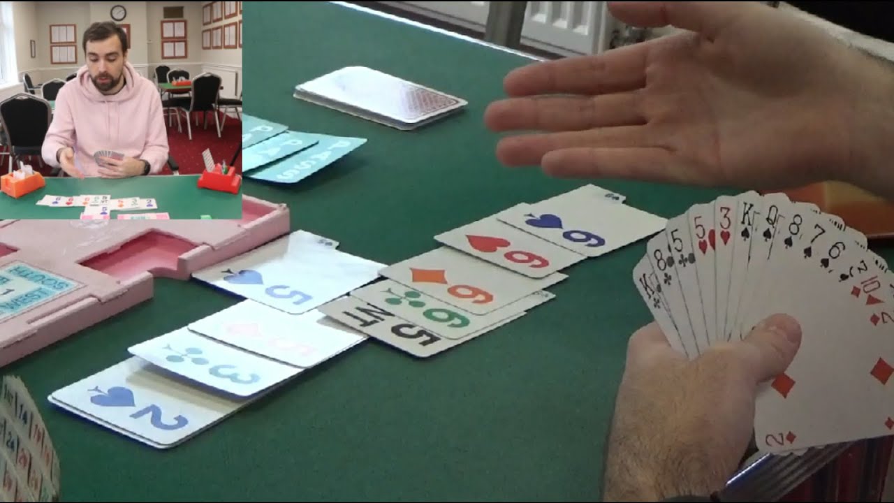 #64 Full Bridge Game - Bidding & card play explained ~ 7 Spades Grand Slam  #23 SAYC American Bridge