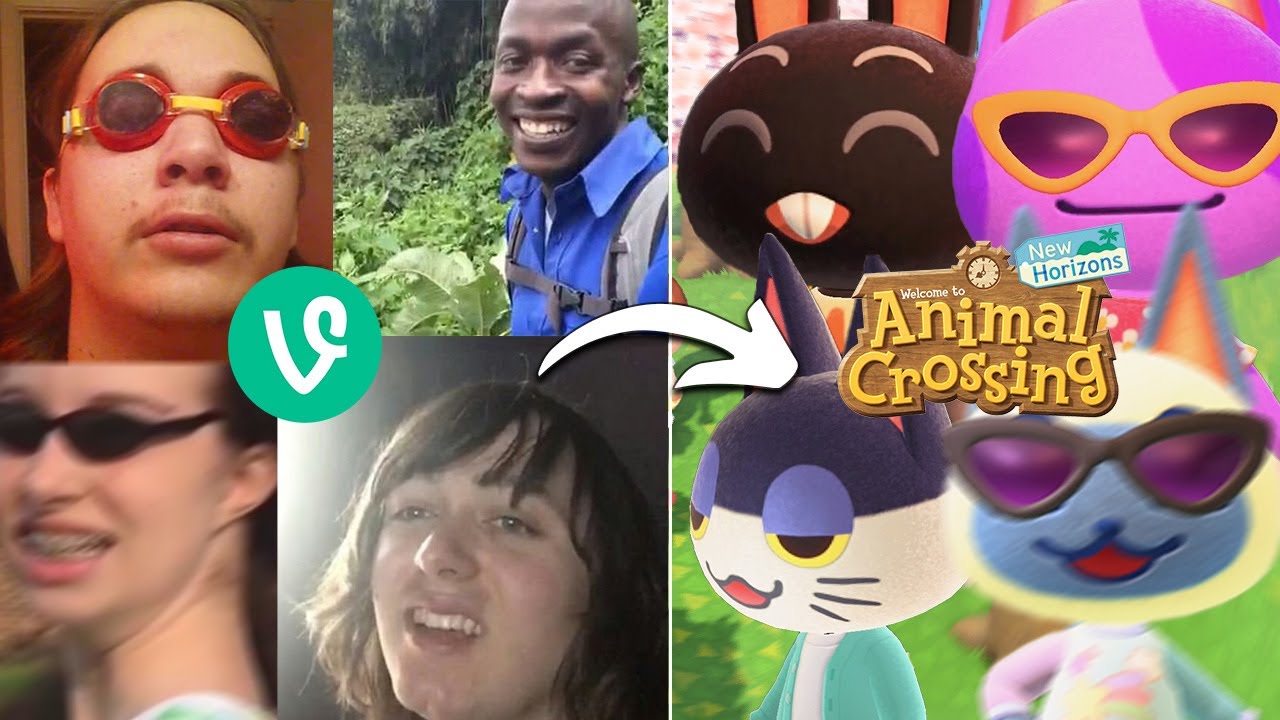 i recreated iconic vines in animal crossing again