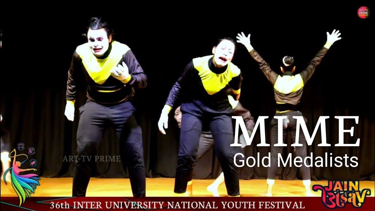 Kerala University students performed Mime at Jain University Global campus | Jain Utsav