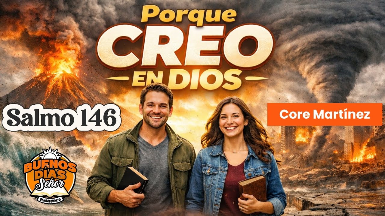 ¿Cómo ser feliz? Salmo 146 “Porque confío en Dios” con Core Martínez