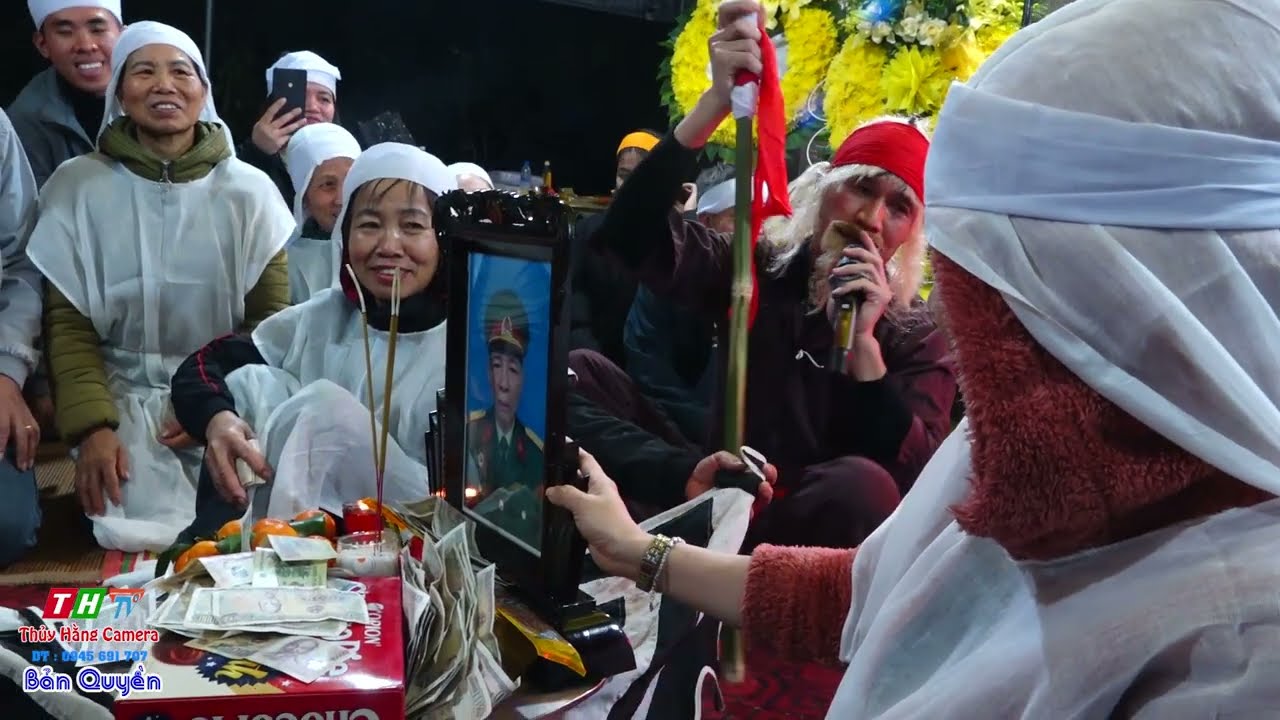 LỄ CHÈO ĐÒ CỤ LÝ QUỐC HÙNG  THÁI NGUYÊN , ĐẠI THỌ 100 TUỔI (CON CHÁU TRẮT CỤ NHẤT TÂM)