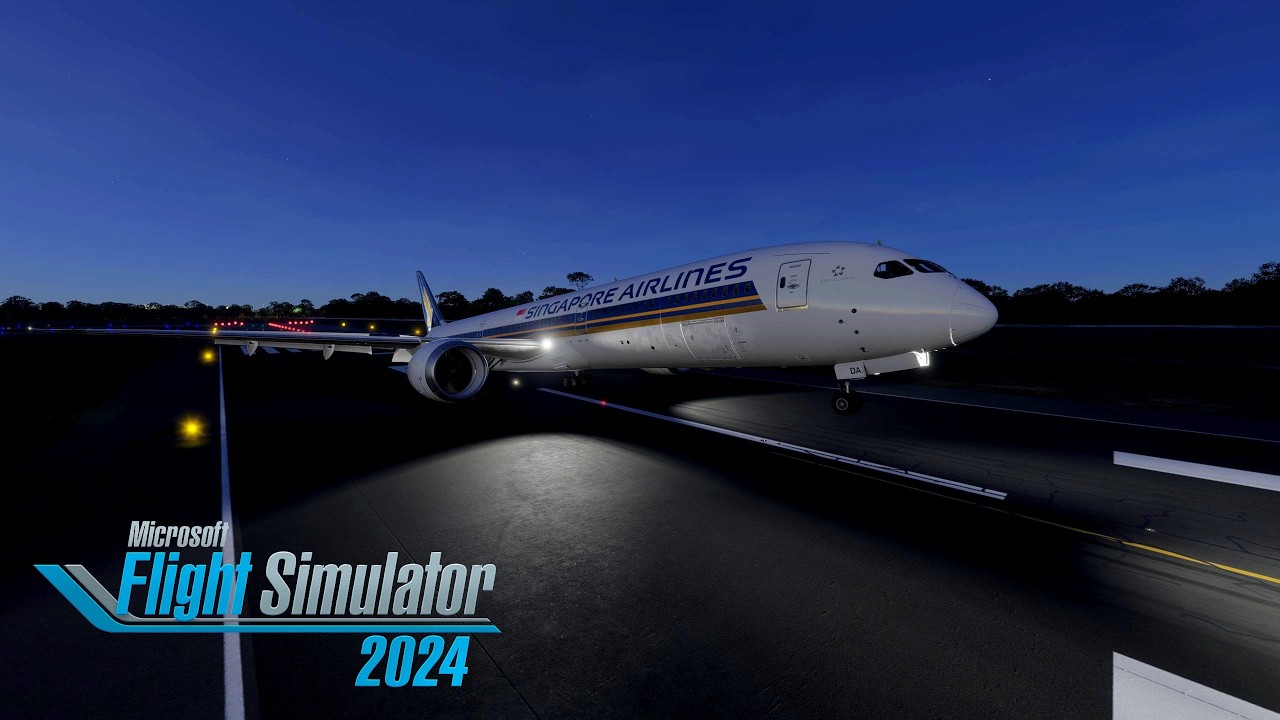 Flight Simulator 2024 + 787-10 | Sydney (YSSY) ✈ Singapore Changi (WSSS)