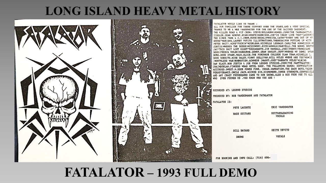 FATALATOR - NY, US - FULL DEMO 1993