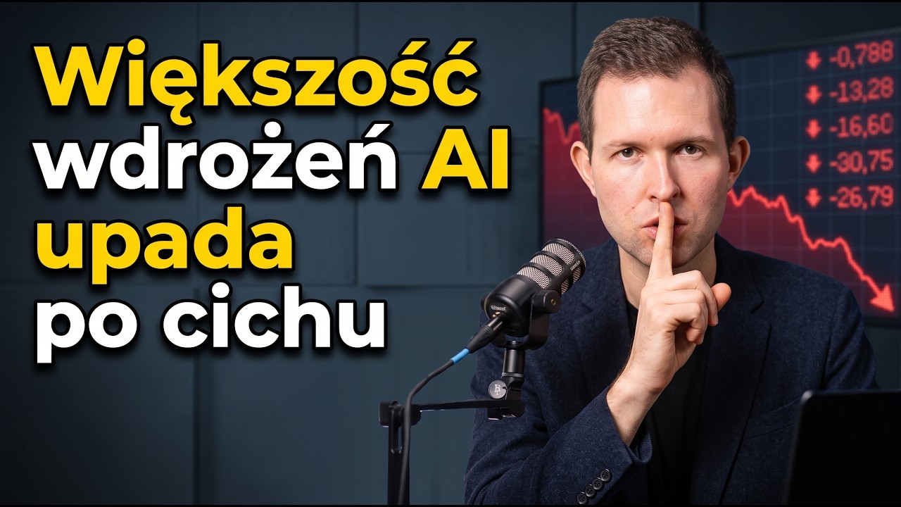Dlaczego wdrożenia AI upadają po cichu?