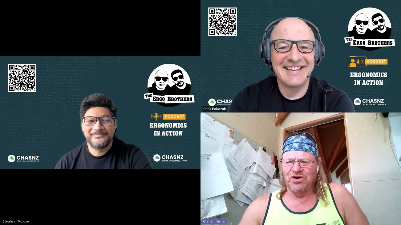 ErgoBros Vodcast with Graham ‘The Fish’ Fisher