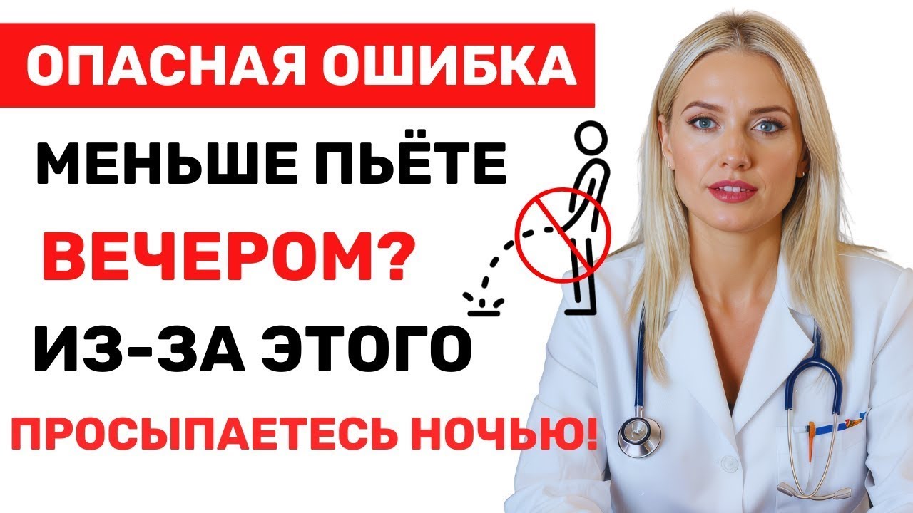 Уролог: Как избавиться от ночных походов в туалет навсегда?