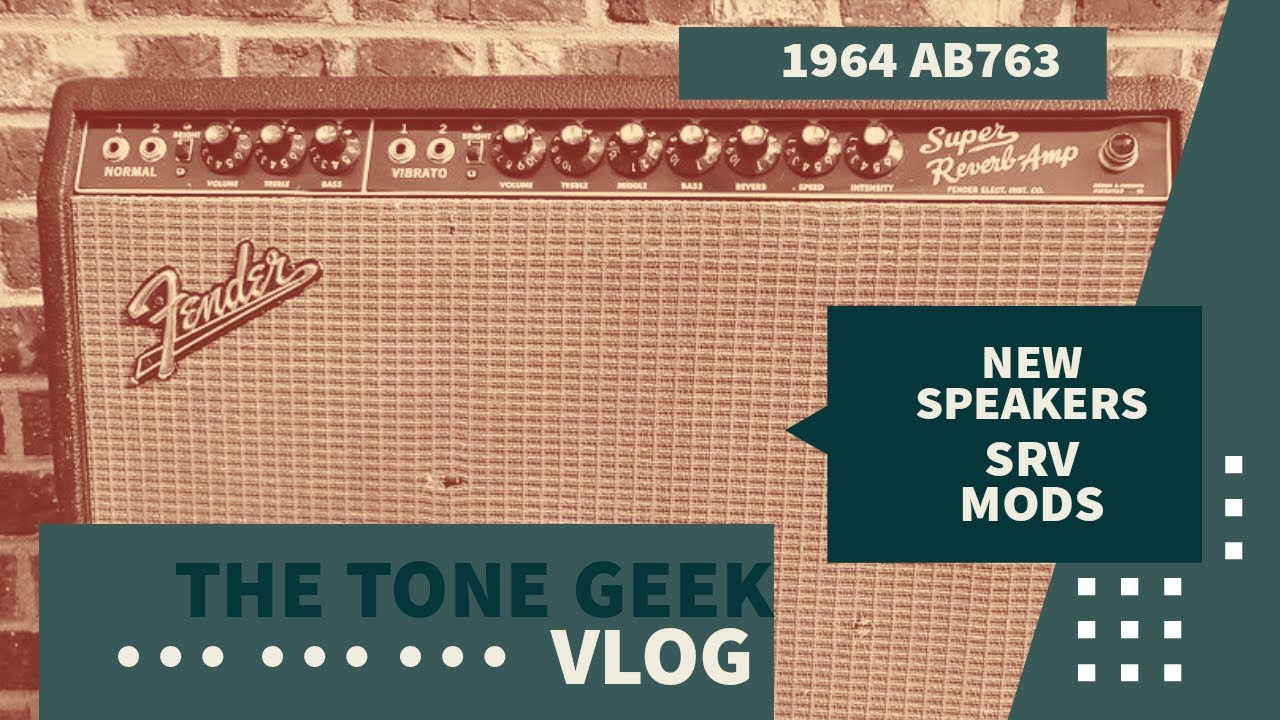 My Friend Gave Me His Vintage Super Reverb, Here's What Happened | Amp Mods 1964 AB763