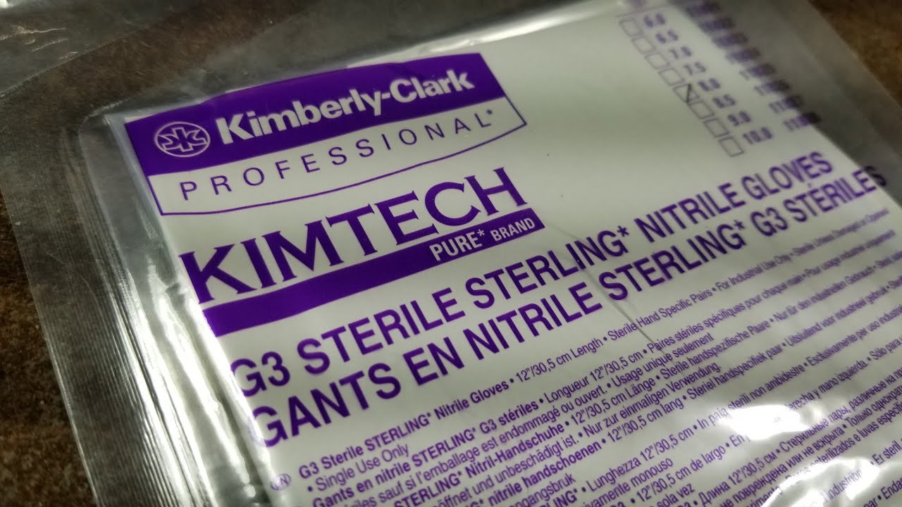 Kimberly-Clark G3 Professional Clean Room Nitrile Gloves Review