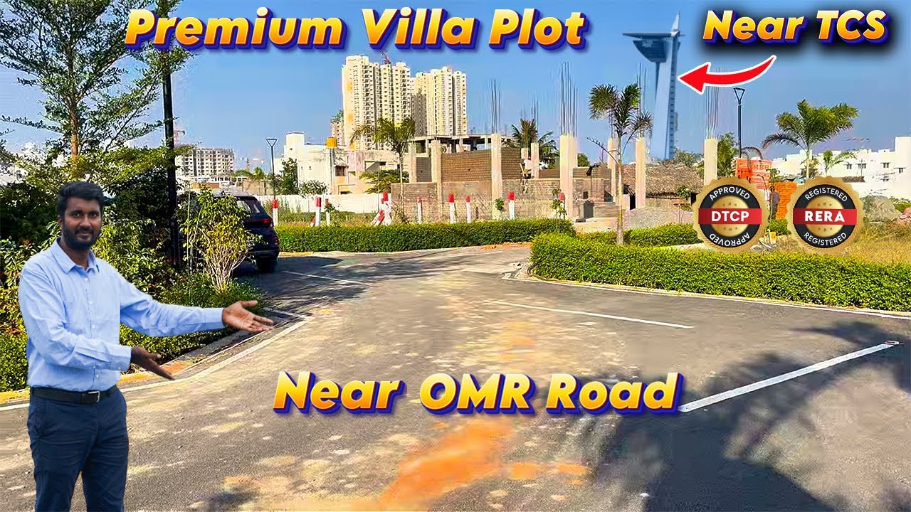 Premium Villa PLots For Sale In OMR | Intha Project Miss Panna Koodathu 😱 | Gated Comunity Project