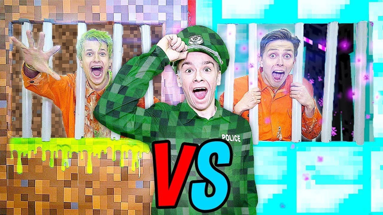 ÉCHAPPER À LA PRISON EN MINECRAFT DÉFI ! MINECRAFT TROLLING