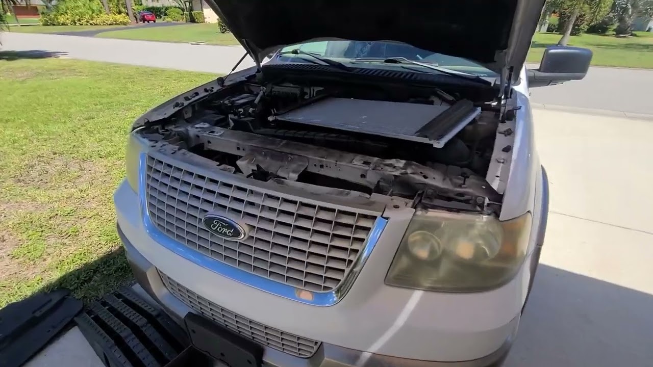 2005 Ford Expedition A/C Compressor/Condenser Replacement