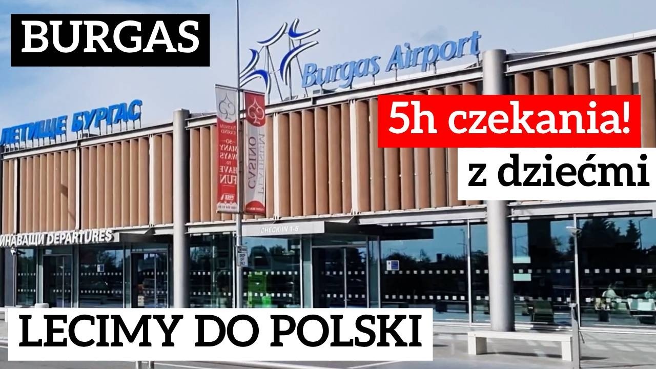 Czekamy 5 GODZIN! na lotnisku w BURGAS ✈️ Lecimy OSTATNIM lotem do Poznania na targi karawaningowe🚐