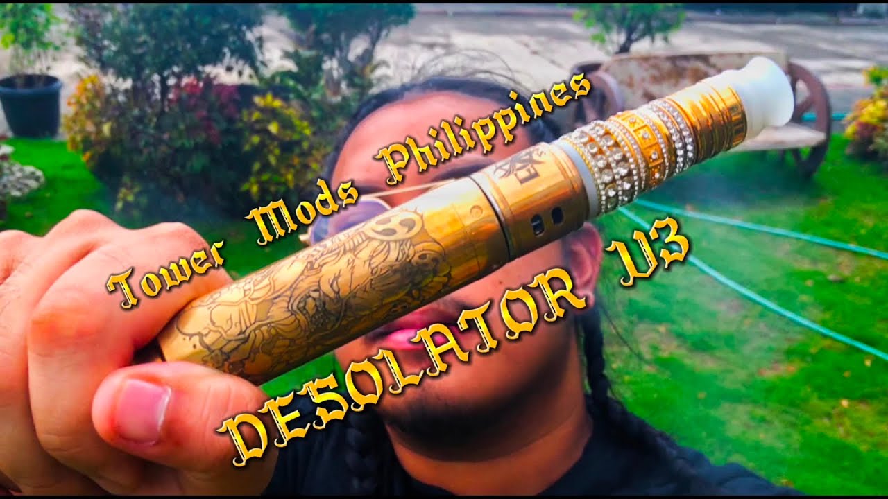DESOLATOR V3 by Tower Mods Philippines Tagalog vape review!