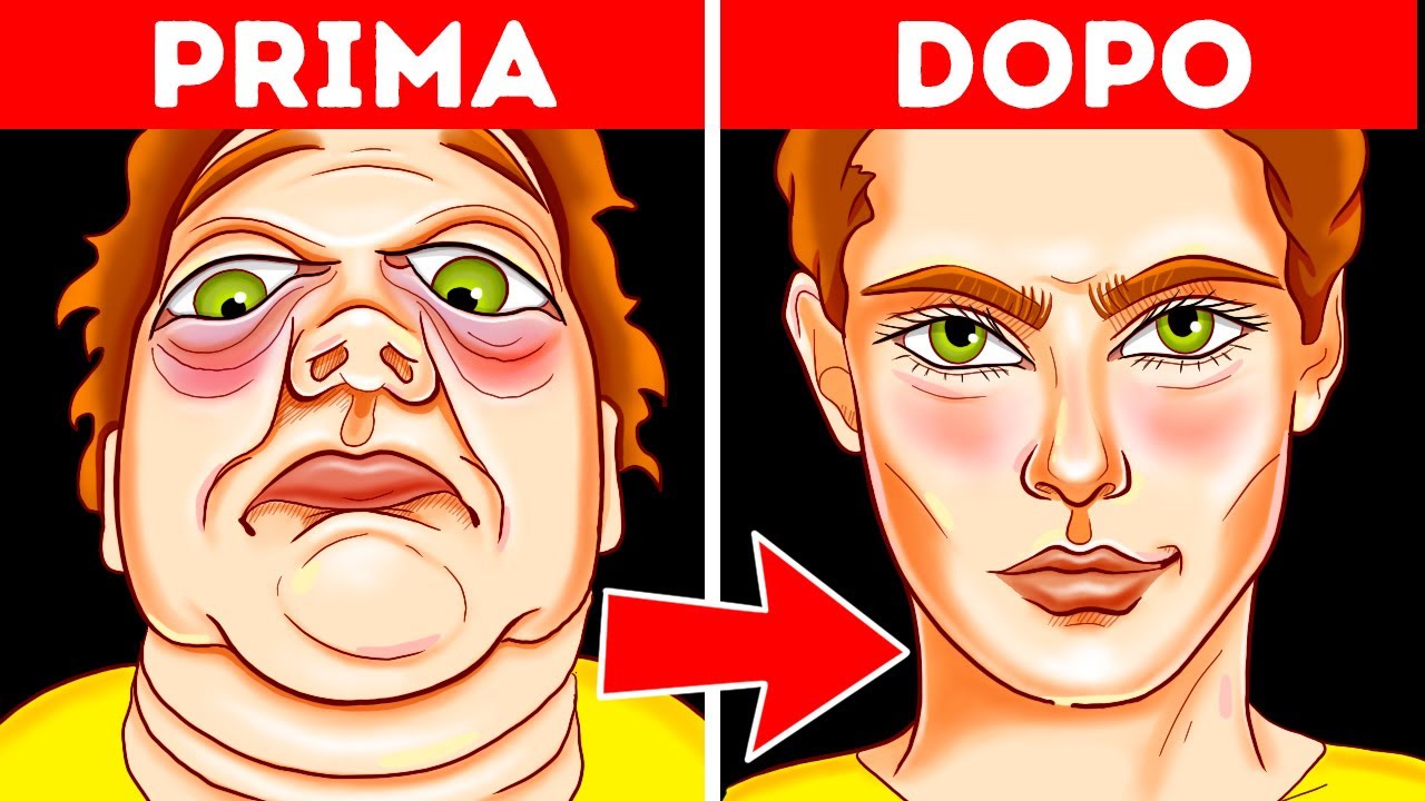 Come Avere il Viso Snello e la Mascella Definita Dopo un Solo Mese (Bastano 3 minuti al Giorno!)