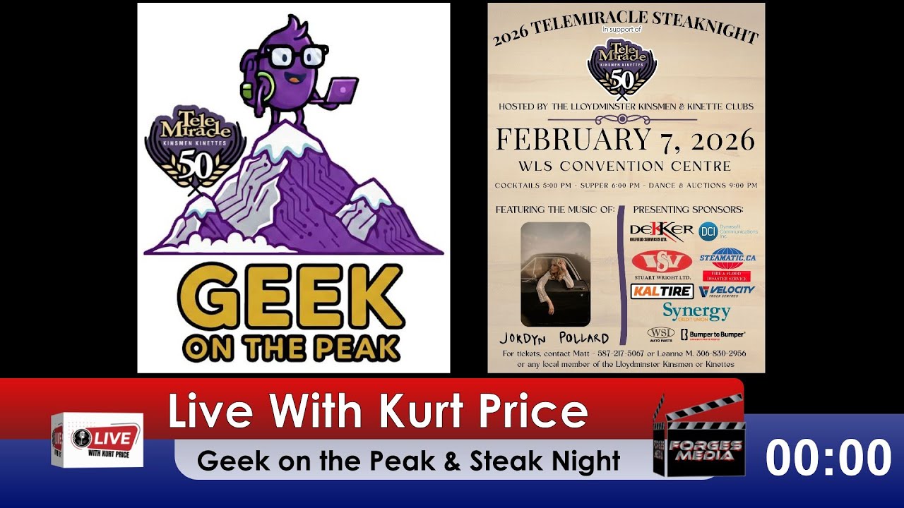 Geek on the Peak & Telemiracle Steak Night