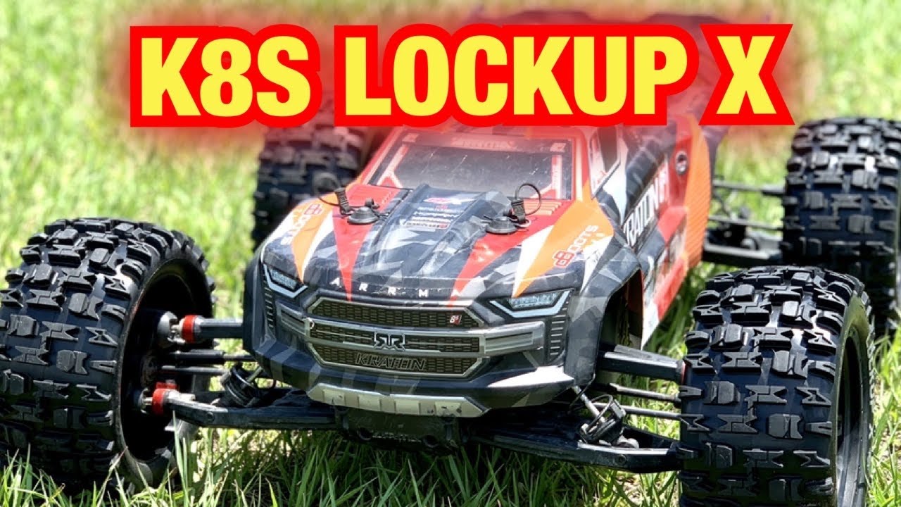 Kraton 8S gets Duratrax Lockup X Tires!!
