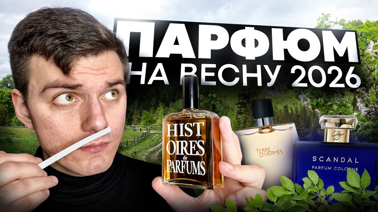 ТЕБЕ НУЖНЫ ЭТИ АРОМАТЫ НА ВЕСНУ 2026 // Парфюм для мужчин #perfume #fragrance #духи #парфюм #аромат