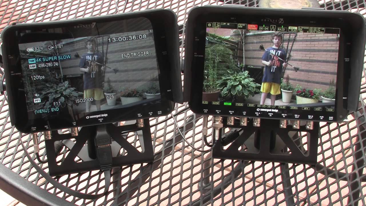 High Speed 2K & 4K RAW FS700 & Odyssey7Q