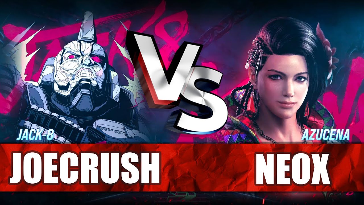 Tekken 8 🔥 JoeCrush (JACK-8) vs Neox (AZUCENA) 🔥 High Level Gameplay