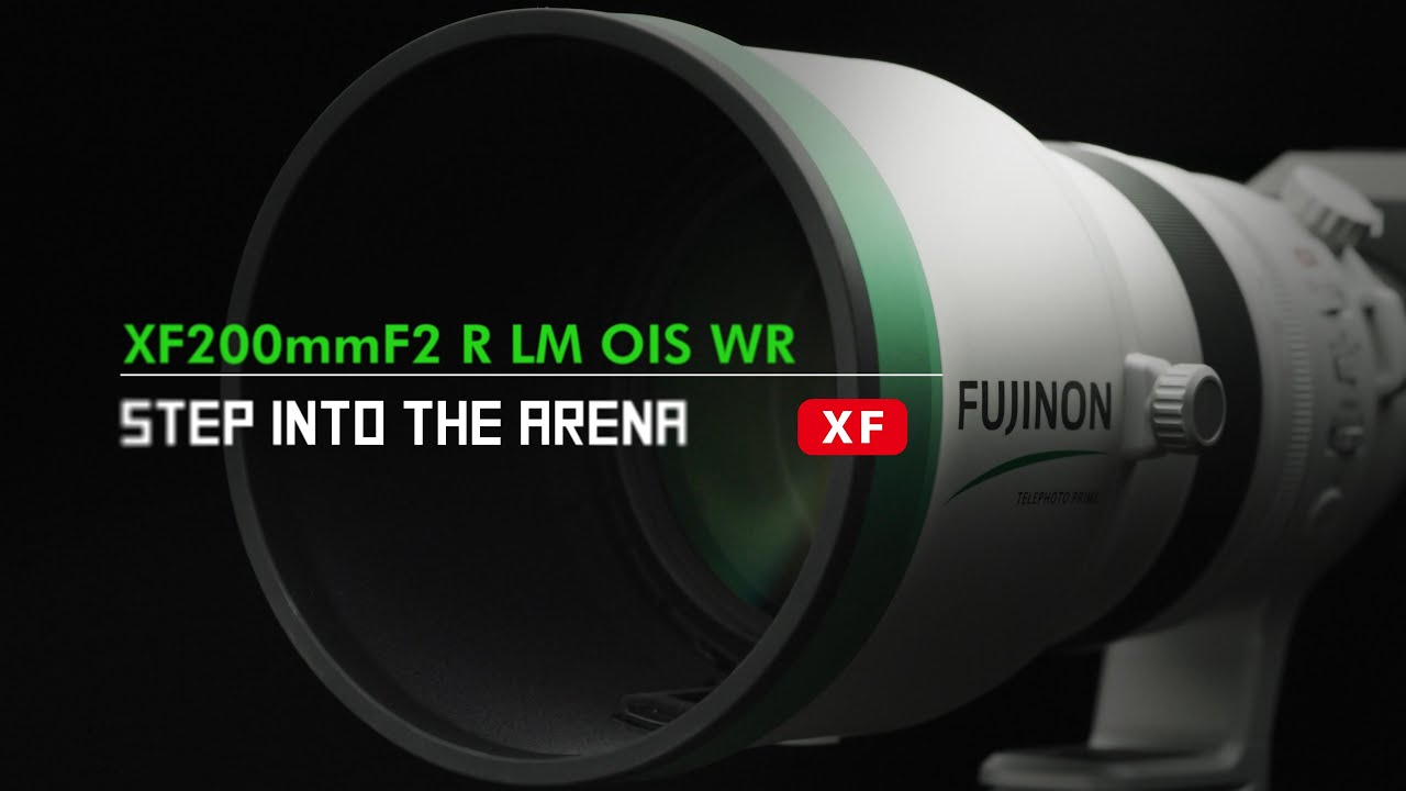 FUJINON XF200mmF2 R LM OIS WR Promotional Video/ FUJIFILM