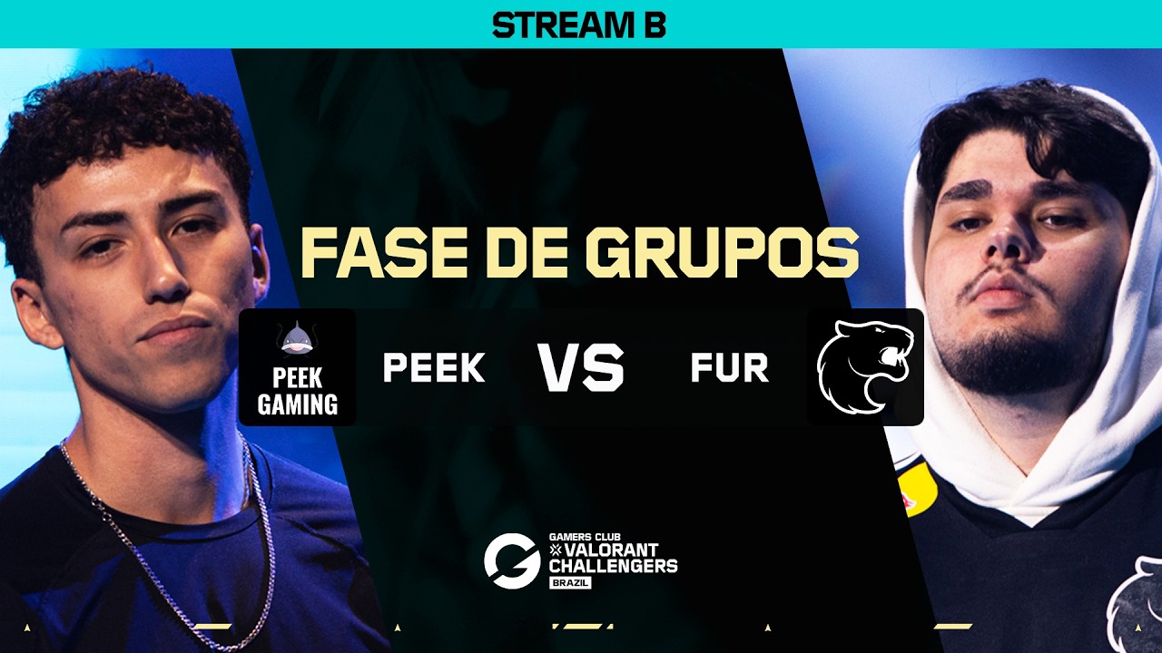 [SEM NARRAÇÃO] GC VALORANT Challengers Brazil 2026 | PEEK x FURIA Academy