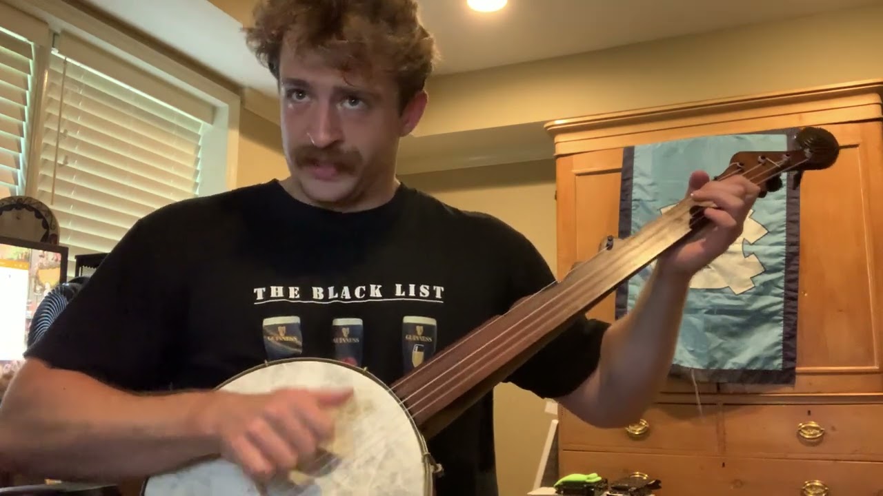 Prinz Eugen, der Edle Ritter (Austrian/German Folk Ballad played on Fretless Banjo) [Subtitles]