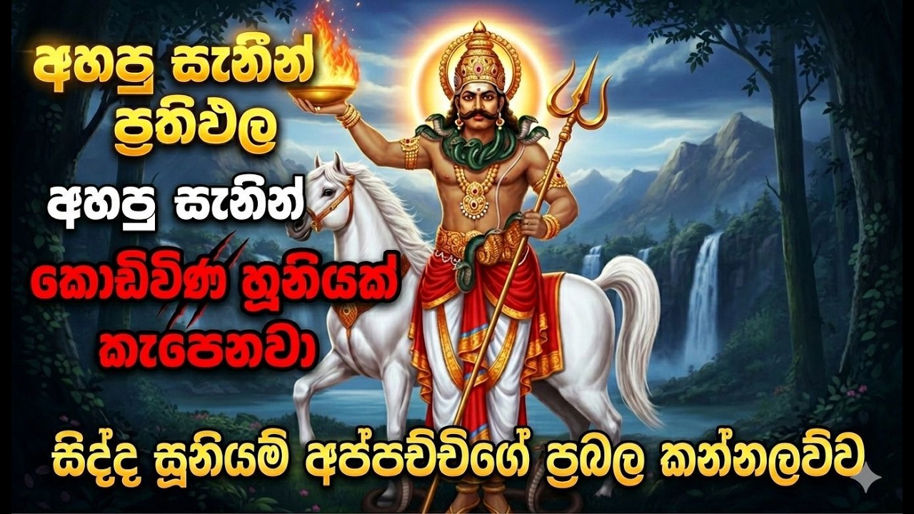 අහපු සැනින් ප්‍රතිඵල! සියලු කොඩිවිණ හූනියම් කැපෙන සිද්ධ සූනියම් අප්පච්චිගේ ප්‍රබල කන්නලව්ව