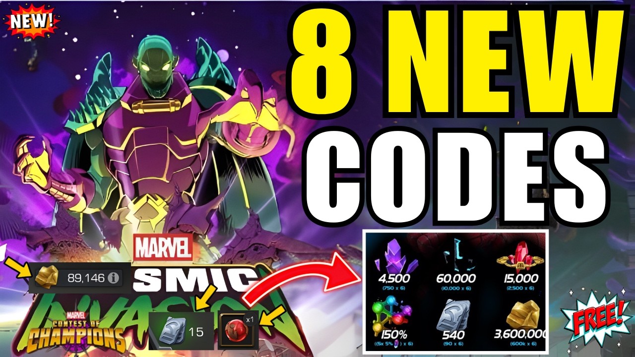 MCOC PROMO CODE 2026 - MCOC FEBRUARY CODES 2026- 2026 MARVEL CONTEST OF CHAMPIONS CODES MCOC