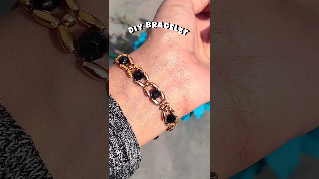 DIY bracelet beaded bracelet making 