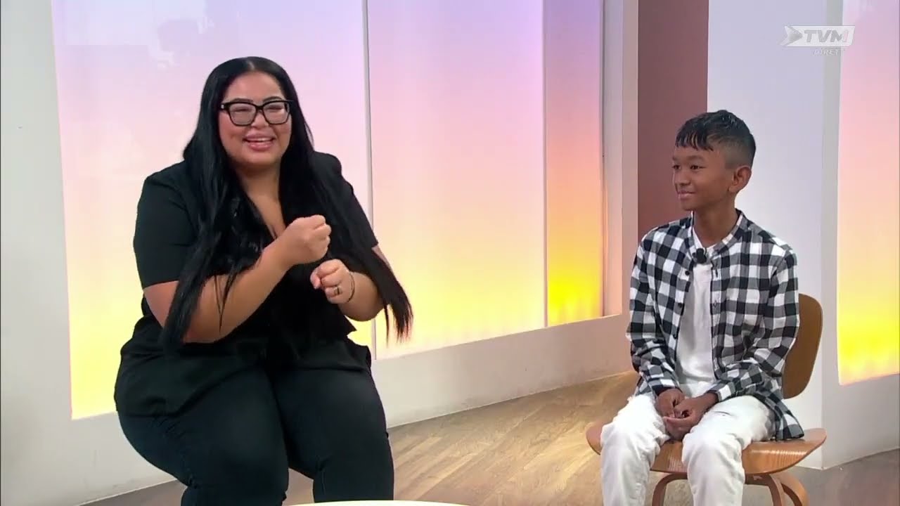🇲🇹 Ramires Sciberras (JESC 2024) and Destiny (JESC 2015🥇, ESC 2020 and 2021) on TVAM (02/10/2024)