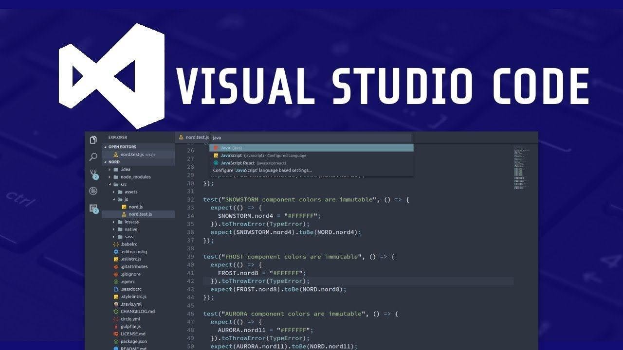 Visual Studio Code, Editor de C&oacute;digo Open Source  2019