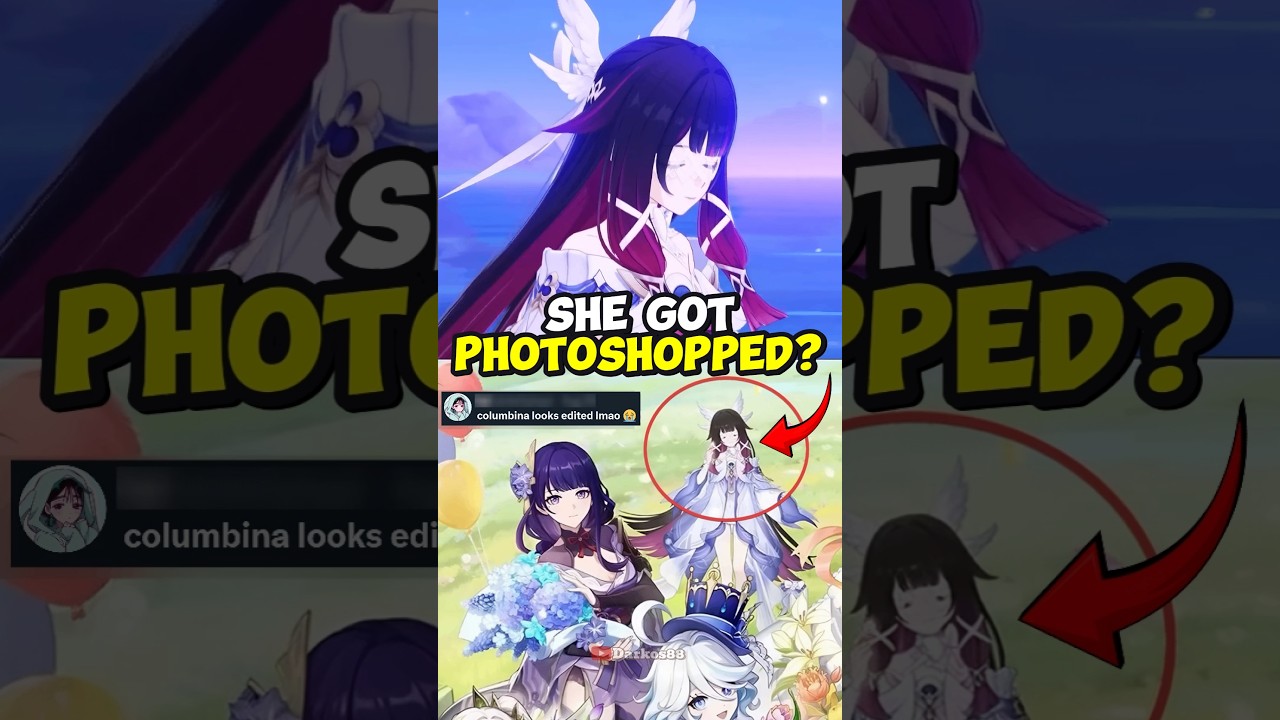 Photoshopped? They Did Columbina Dirty In This Official Art...