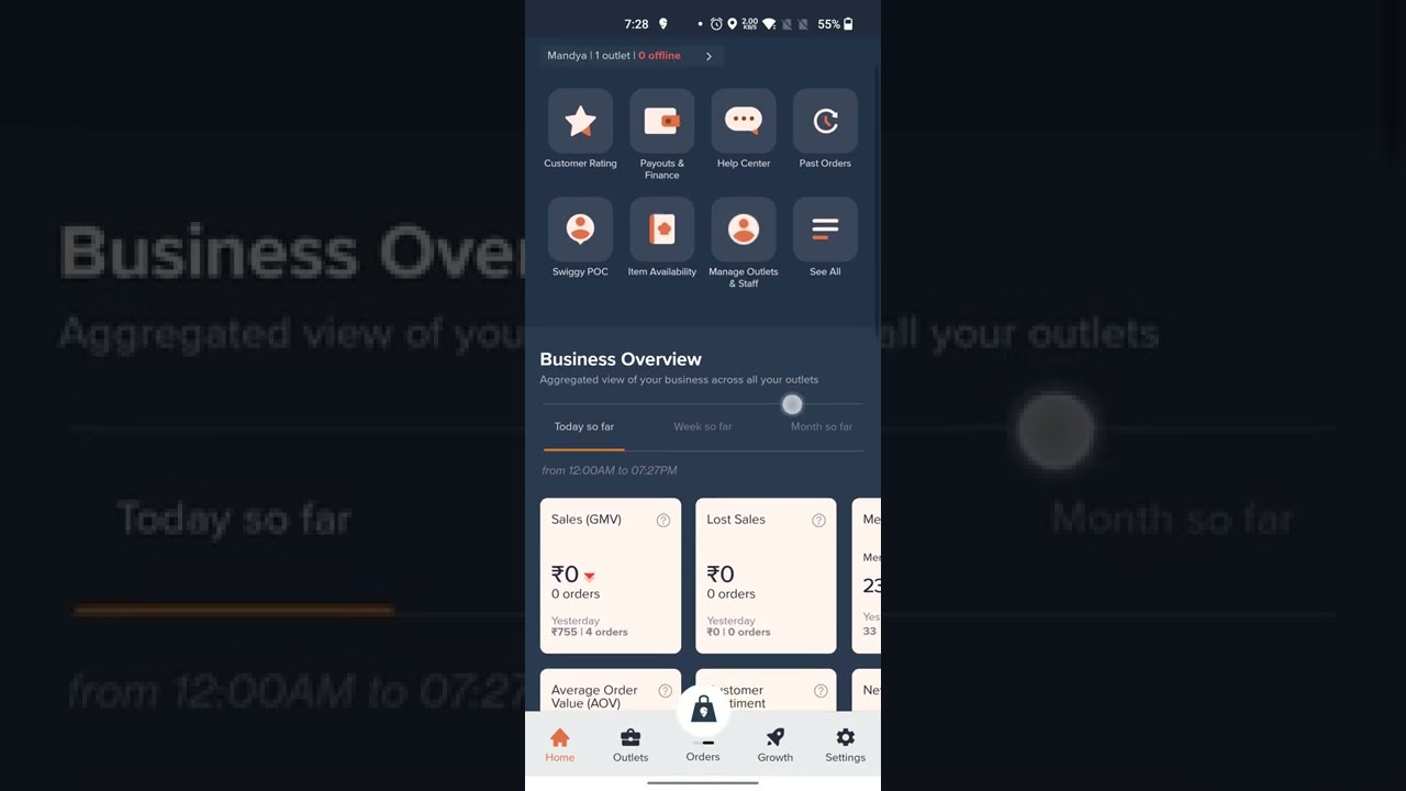 how to check swiggy payment, advertisements and discounts in Swiggy partner app.