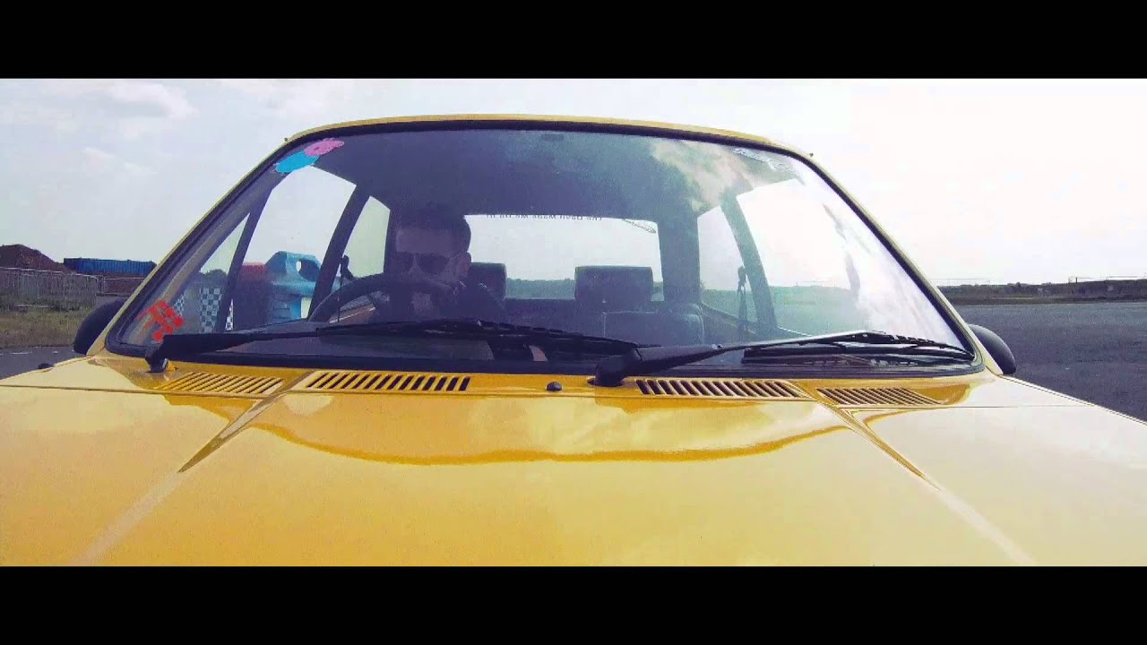 Neil Davies of Fast Ford Magazine - Supercharged Mk1 Fiesta @ Santa Pod