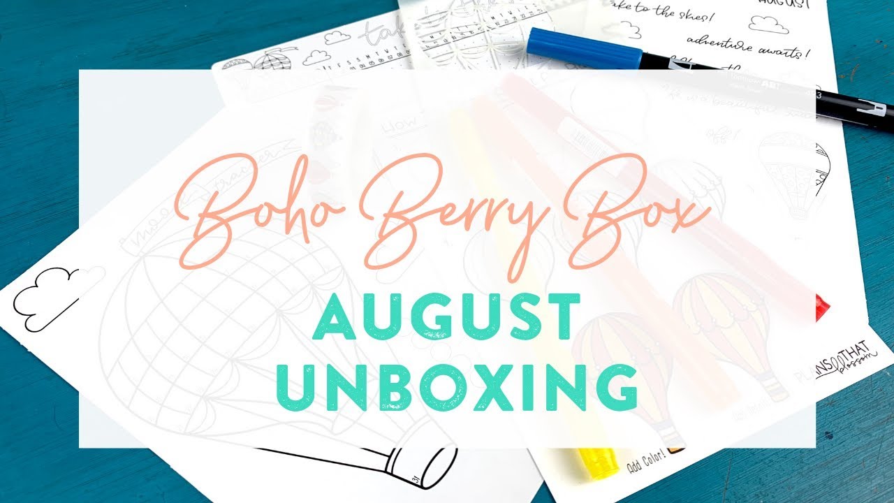 Boho Berry Box: August 2019 Unboxing!
