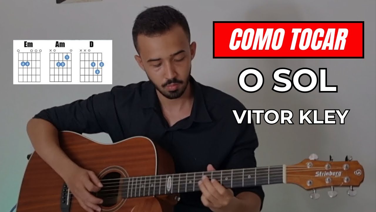 Como Tocar O SOL com 3 ACORDES SIMPLIFICADOS NO VIOLÃO - Prof. Fabio Henrique 