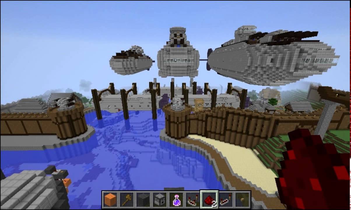 Minecraft Warship Tutorial: Advanced Turrets and Wiring